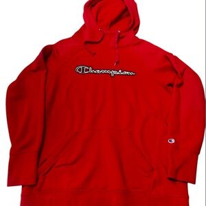 Champion Scarlet Athletic Hoodie